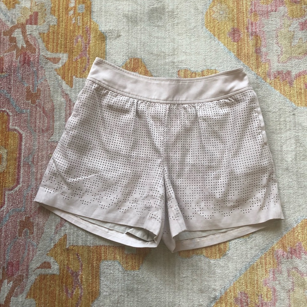 Anthro Vegan Suede Shorts